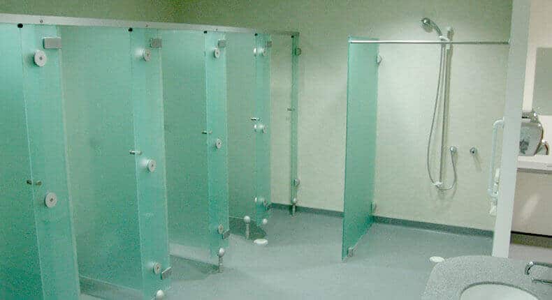 Creating a Contemporary Shower Room for Your Gym.
